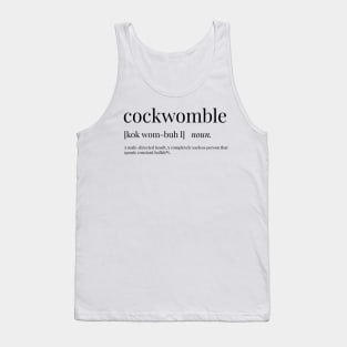 Cockwomble Definition Tank Top